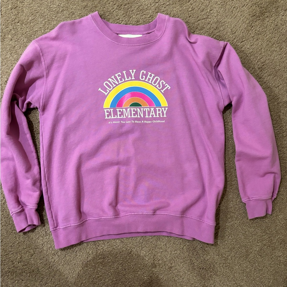 Lonely ghost crewneck